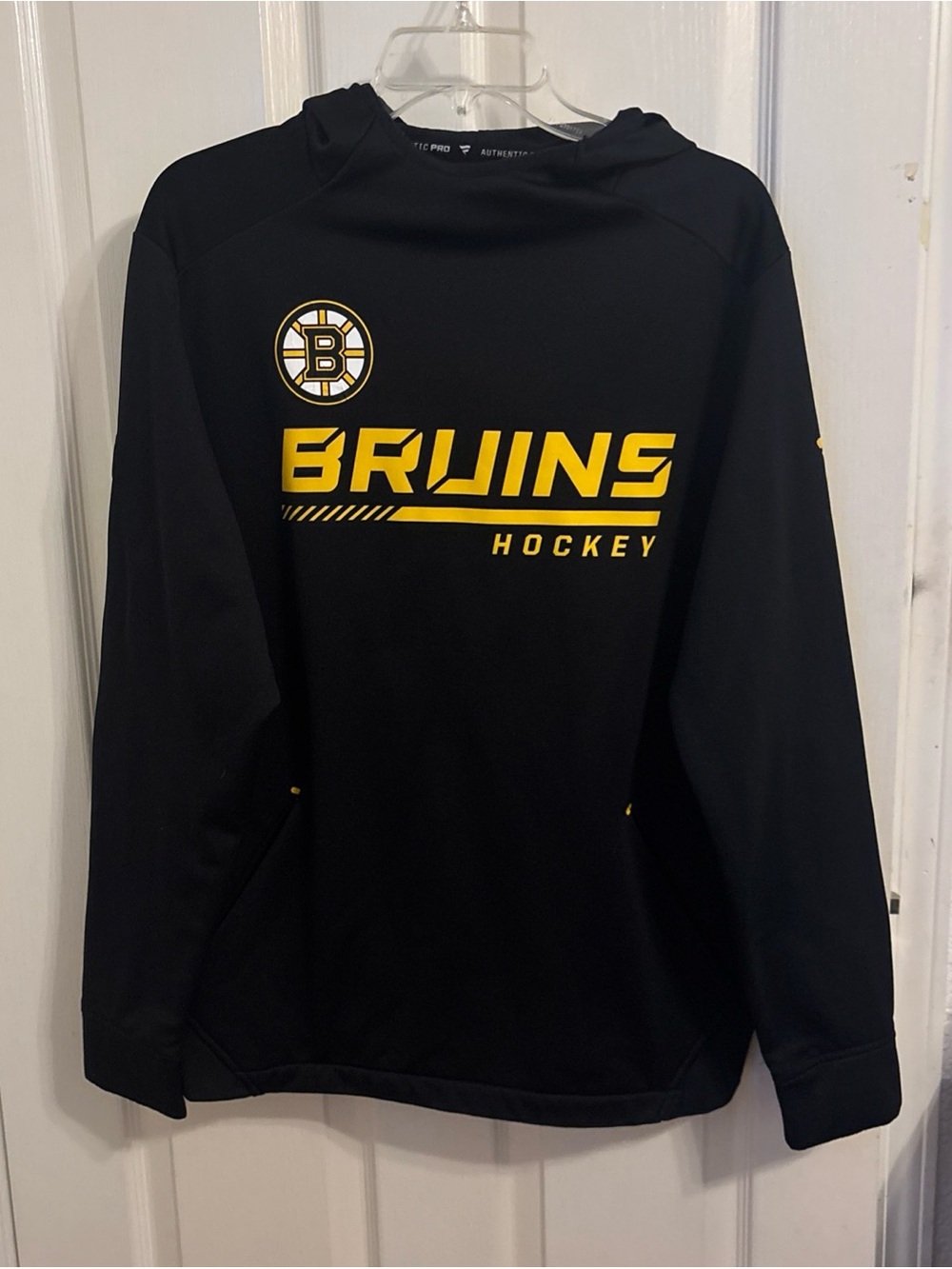Boston Bruins Fanatics Authentic Pro lightweight pullover hoodie Black Men's L
